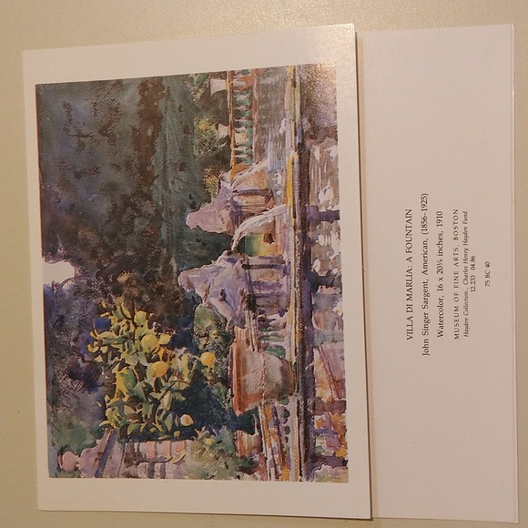 Vintage New Museum of Fine Arts, Boston Greeting Cards - Picture 6 of 16